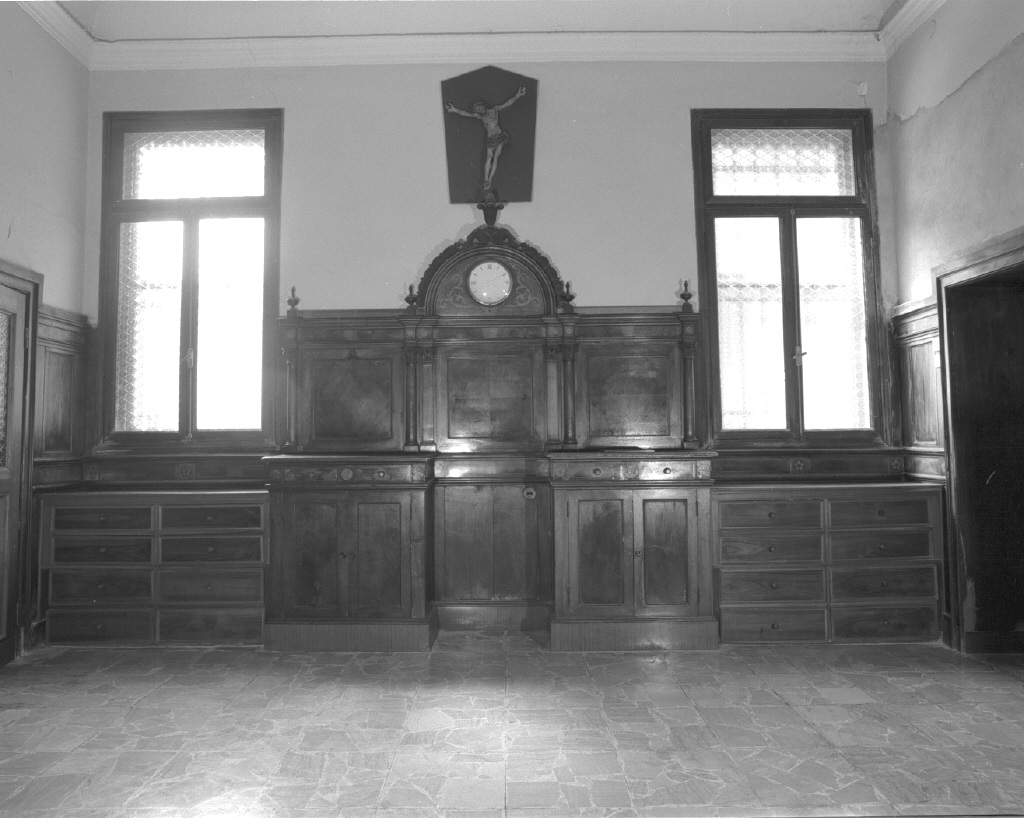 armadio da sacrestia - ambito veneto (sec. XIX)