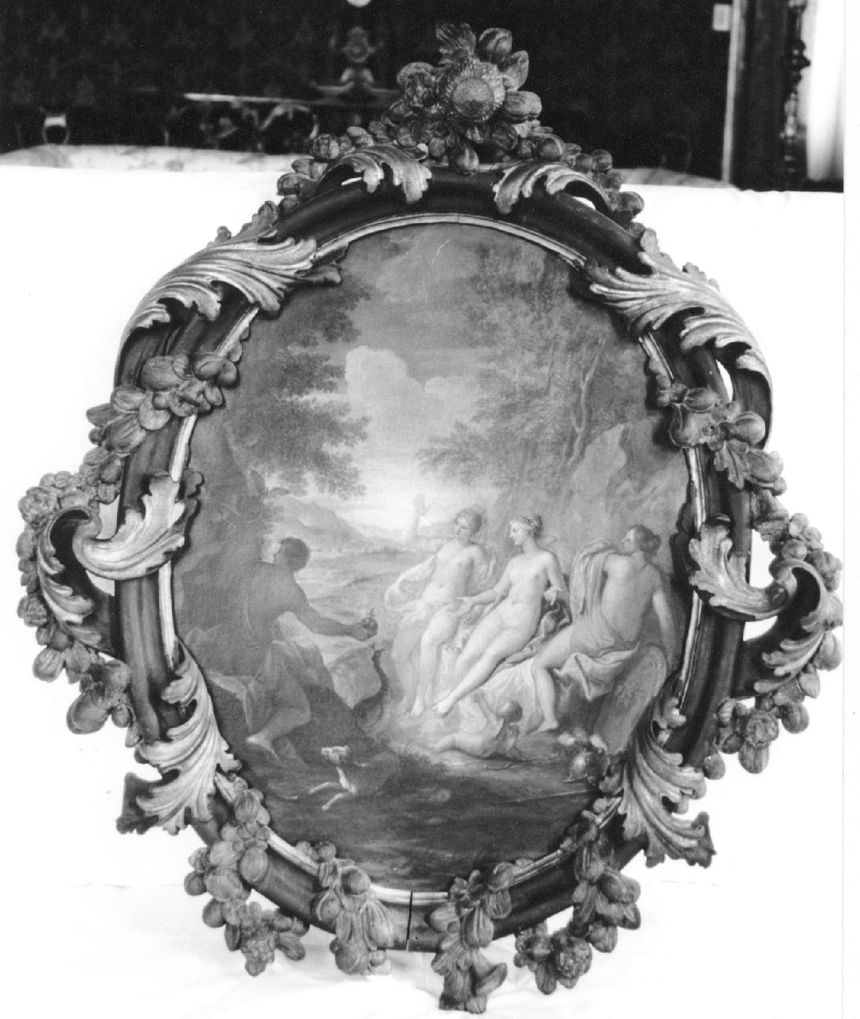 Il giudizio di Paride, Giudizio di Paride (dipinto, opera isolata) di Liberi Pietro (attribuito) (sec. XVII)