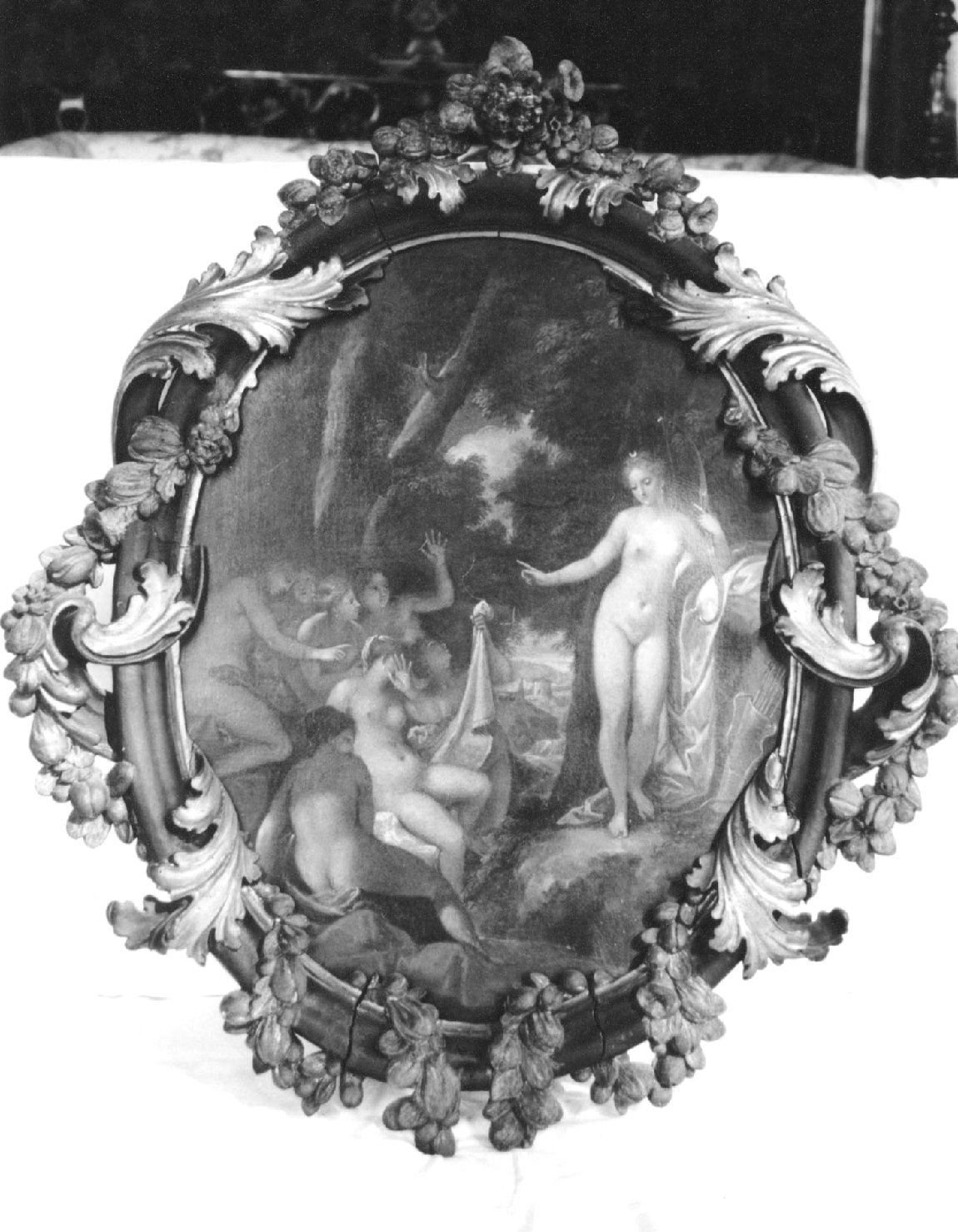 Diana e altri personaggi, Diana (dipinto, opera isolata) di Liberi Pietro (attribuito) (sec. XVII)