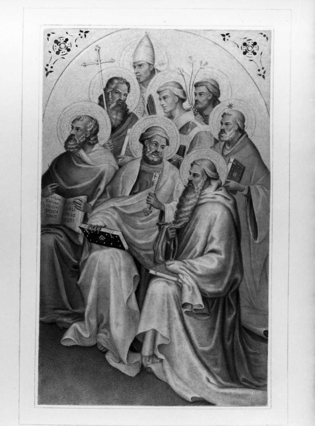 santi (disegno, serie) di Perlotto Tito Catone (sec. XIX)