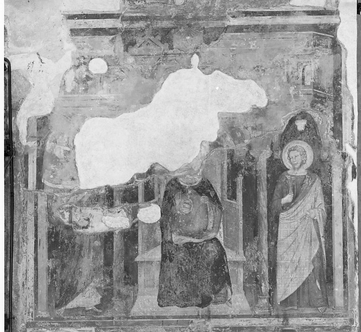 Madonna in trono e Santi (dipinto) - ambito veronese (sec. XIV)