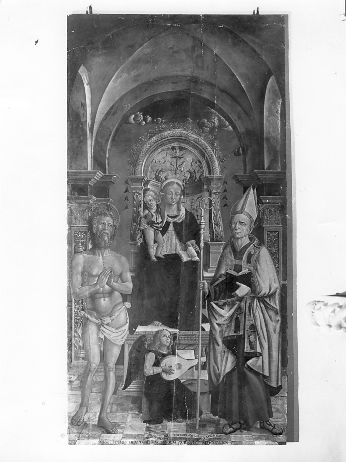 Madonna in trono con Bambino e Santi (dipinto) - ambito veronese (seconda metà sec. XV)
