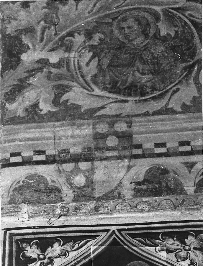 stemma gentilizio (dipinto) - ambito veronese (sec. XIV)