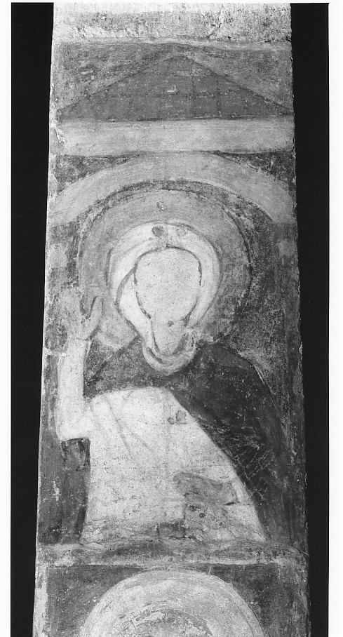 Santa (dipinto, frammento) - ambito veronese (sec. XIII)