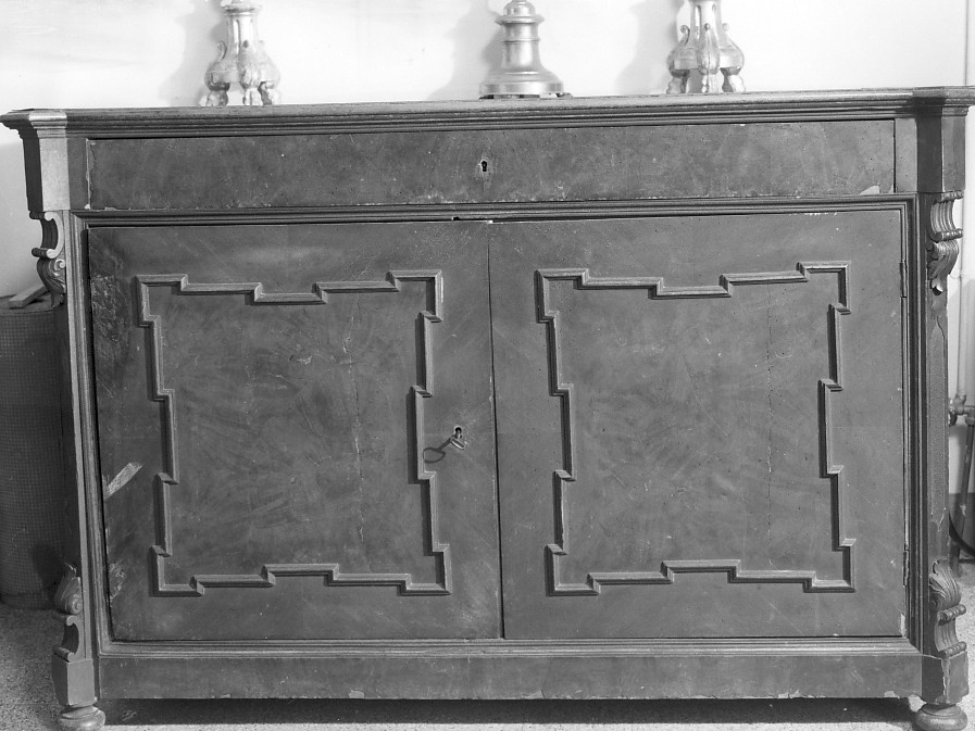 credenza - bottega veneta (seconda metà sec. XIX)