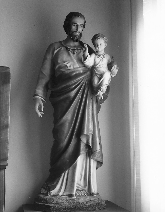 San Giuseppe e Gesù Bambino (statua) - ambito veneto (sec. XX)