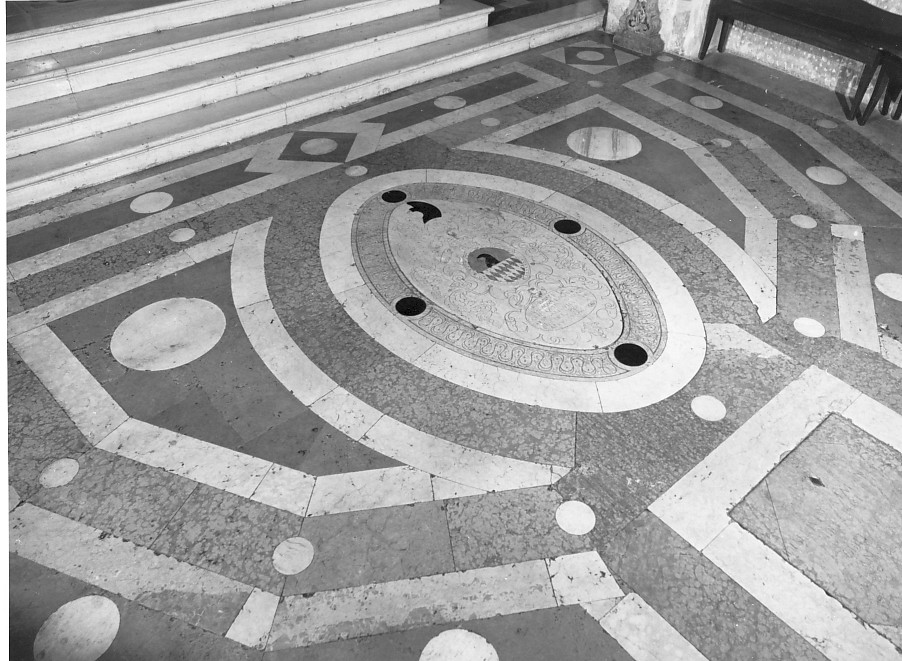 motivi decorativi geometrici (pavimento) - bottega veronese (sec. XVI)
