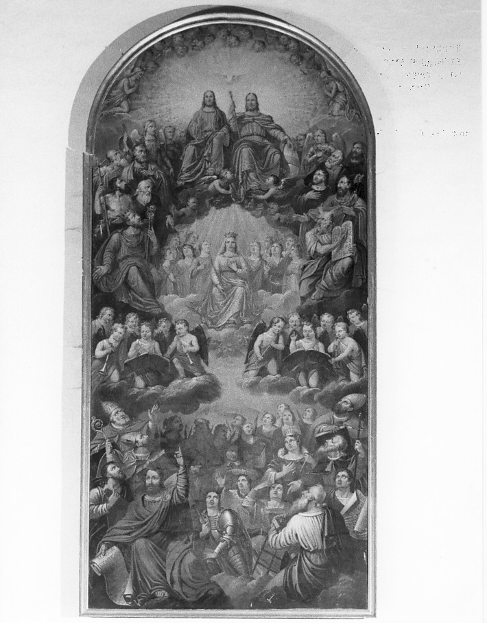 gloria di Santi (dipinto) - ambito vicentino (sec. XIX)