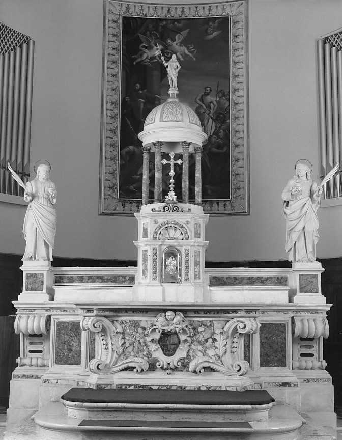 altare maggiore, insieme - produzione veneta (secc. XVIII/ XX)