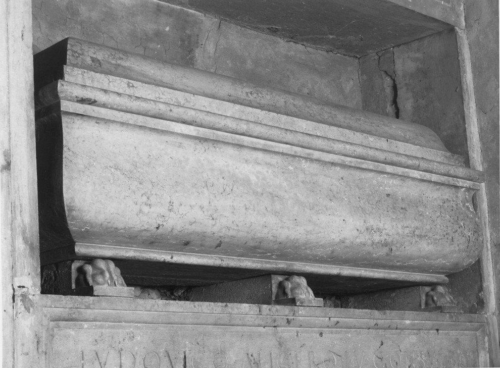 sarcofago, serie - ambito veronese (sec. XVI)