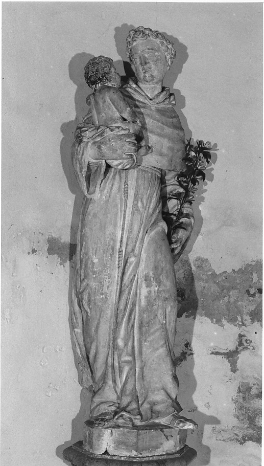 Sant'Antonio da Padova (statua) - ambito veneto (prima metà sec. XVIII)