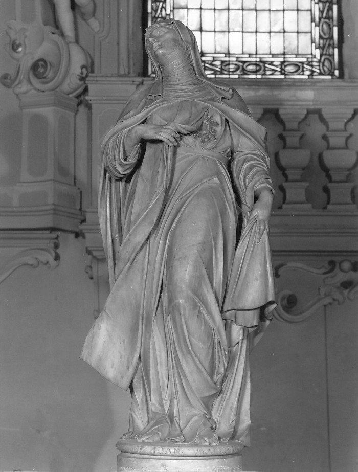 Santa Giuliana Falconieri (statua, elemento d'insieme) di Marchiori Giovanni (sec. XVIII)