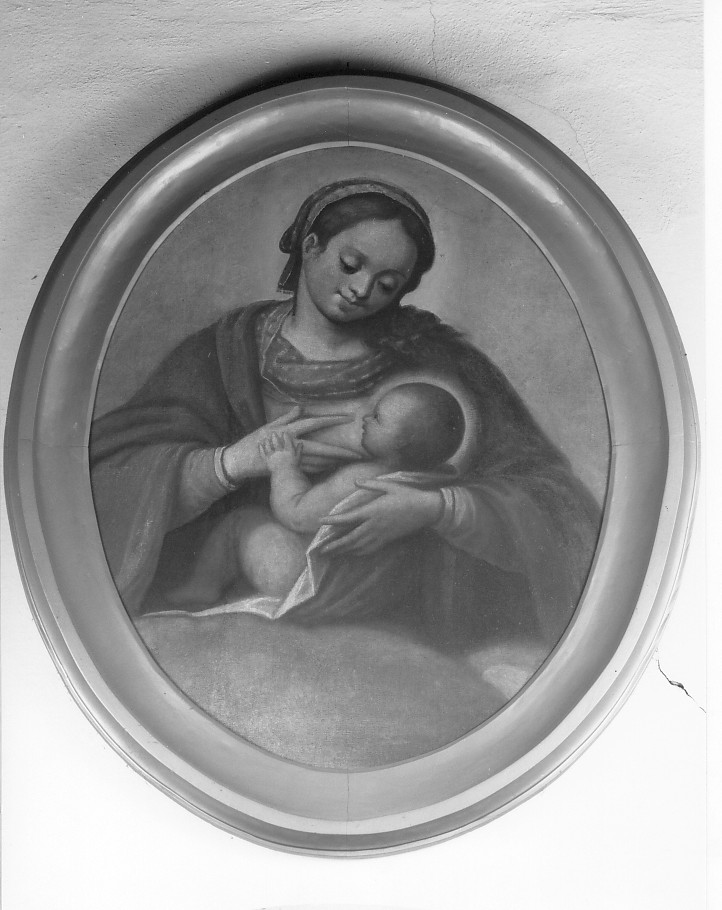 Madonna con Bambino (dipinto) - ambito Italia settentrionale (sec. XVIII)