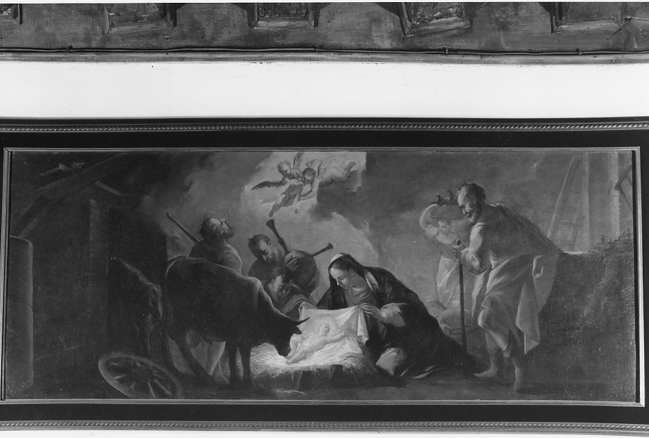 natività di Gesù (dipinto) - ambito Italia settentrionale (sec. XVIII)