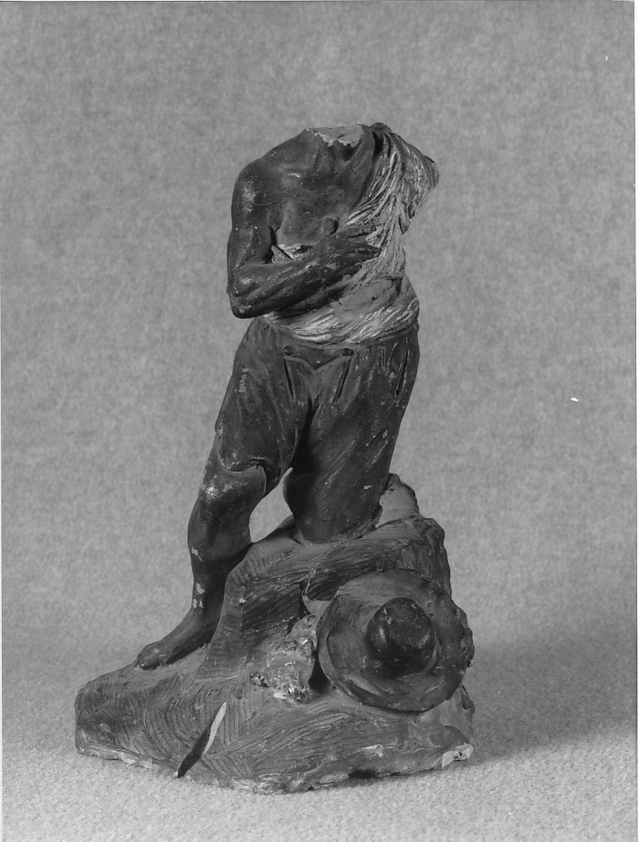 statuetta di presepio - ambito Italia settentrionale (sec. XVIII)