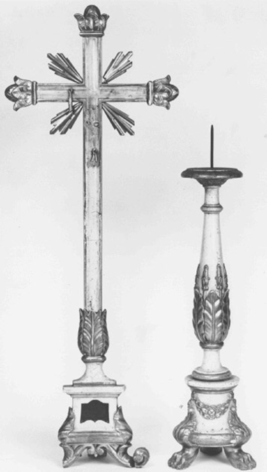 candeliere - manifattura veneta (sec. XIX)