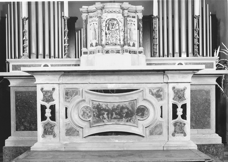 altare maggiore - manifattura vicentina (sec. XVIII)