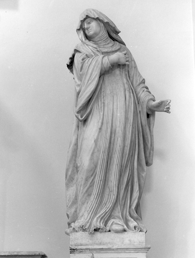 Santa Teresa d'Avila (statua, elemento d'insieme) - ambito veneto (metà sec. XVIII)