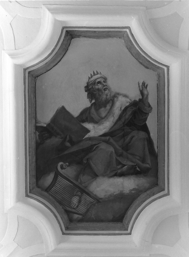 re Davide (dipinto, opera isolata) - ambito veneto (seconda metà sec. XVIII)