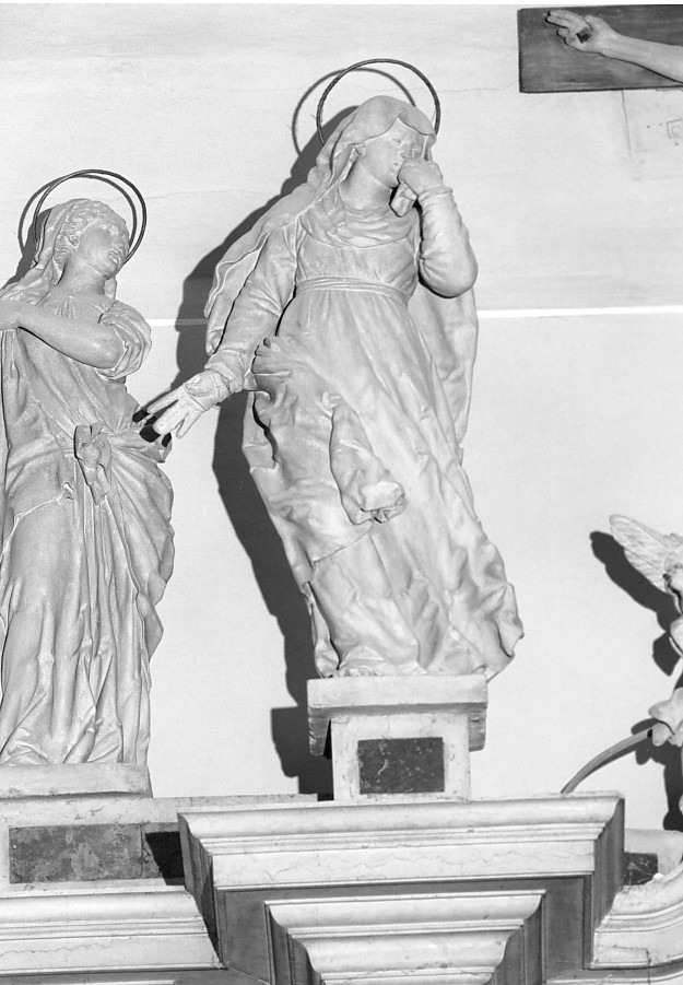Madonna (scultura) di Marinali Orazio (bottega) (prima metà sec. XVIII)