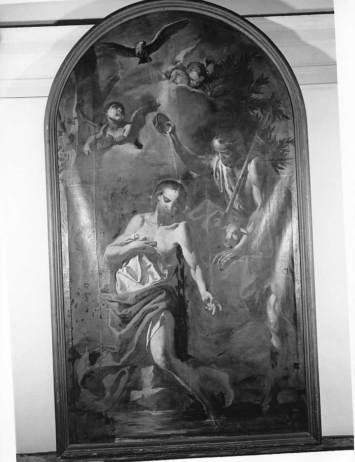 battesimo di Cristo (dipinto) di Cignaroli Giuseppe detto Padre Felice (seconda metà sec. XVIII)
