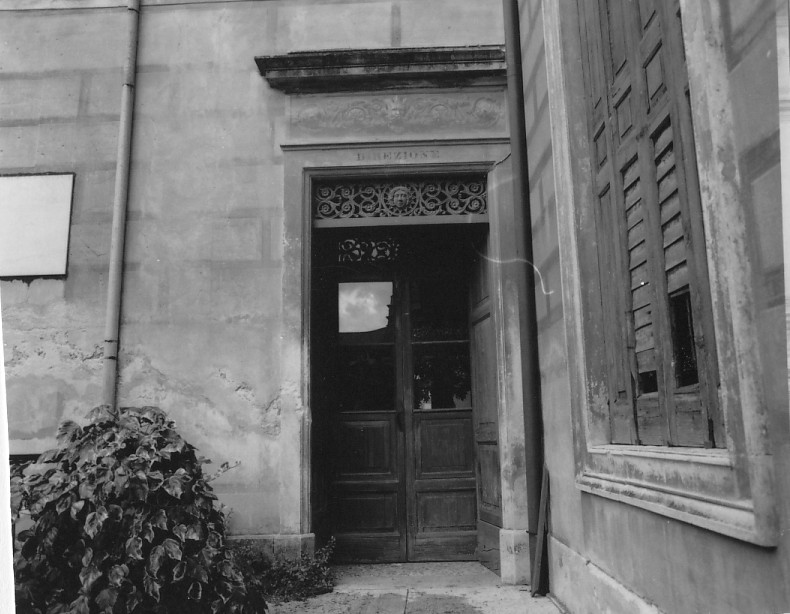 mostra di porta di Caregaro Negrin Antonio (attribuito), Giacomelli Lorenzo (attribuito) (sec. XIX)