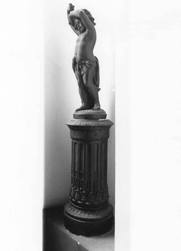putto (statua) - manifattura milanese (sec. XIX)