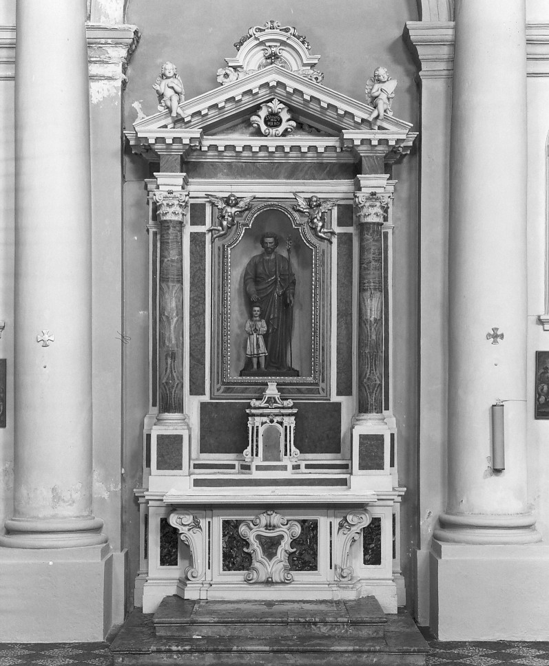 altare, insieme - ambito veneto (secondo quarto sec. XVIII)