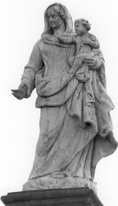 Madonna con Bambino (statua) - ambito veneto (seconda metà sec. XVIII)
