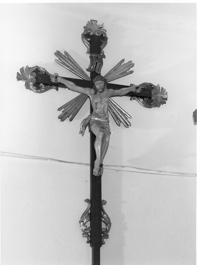 croce processionale, opera isolata - ambito veneto (sec. XIX)