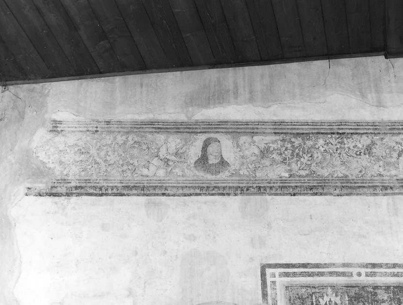 decorazione pittorica, frammento - ambito veneto (sec. XVII)