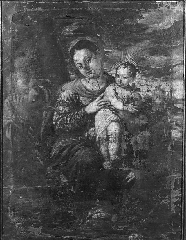 Sacra Famiglia (dipinto) - ambito veneto (sec. XVI)