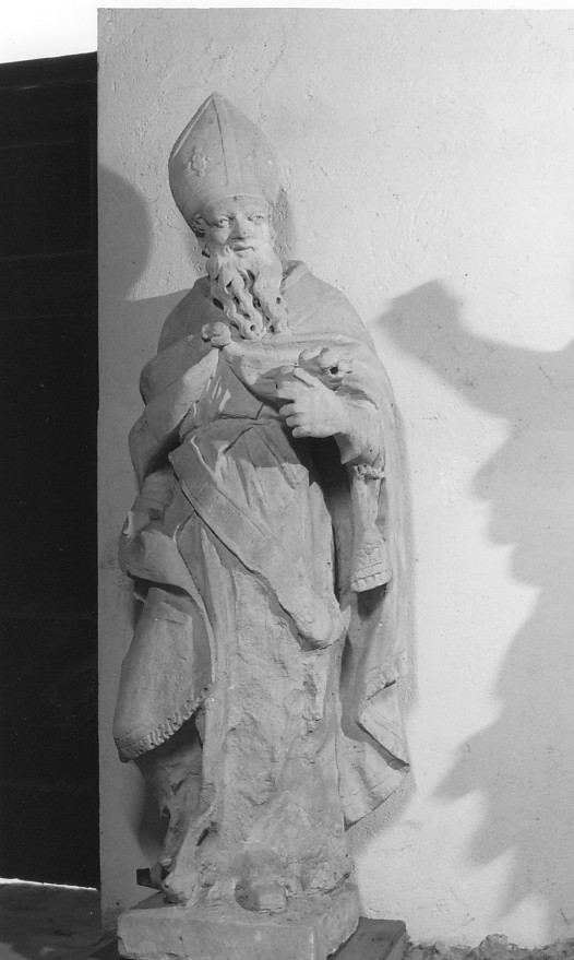 Sant'Agostino (statua) di Marinali Orazio (sec. XVII)