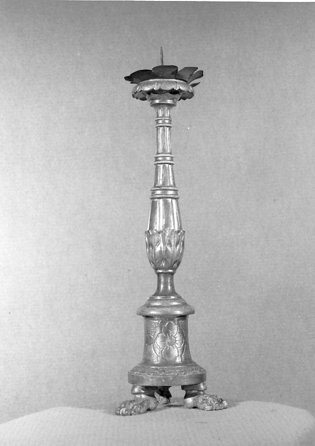 candelabro, serie - ambito veneto (seconda metà sec. XIX)