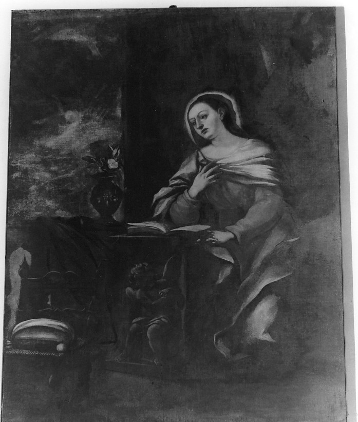 Madonna annunciata (dipinto) - ambito veneto (seconda metà sec. XVII)