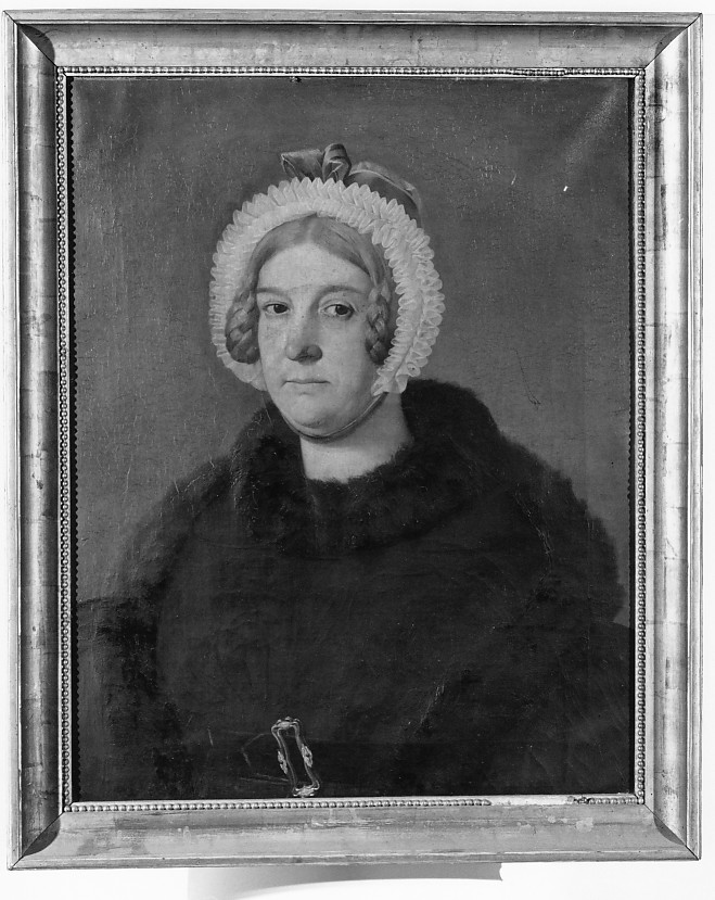 figura femminile (dipinto) di Busato Giovanni (sec. XIX)