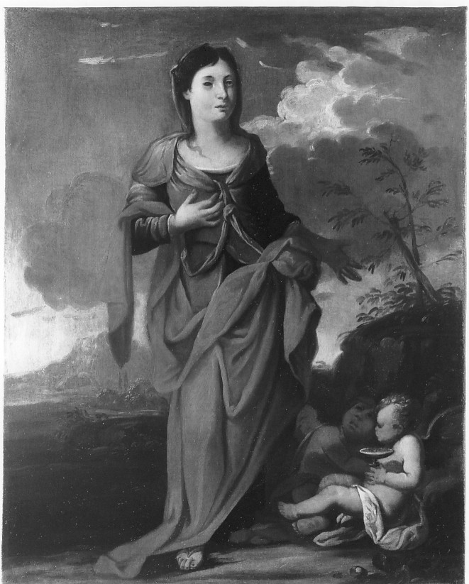 Santa Lucia (dipinto) di Pasqualotto Costantino detto Costantini (attribuito) (sec. XVIII)