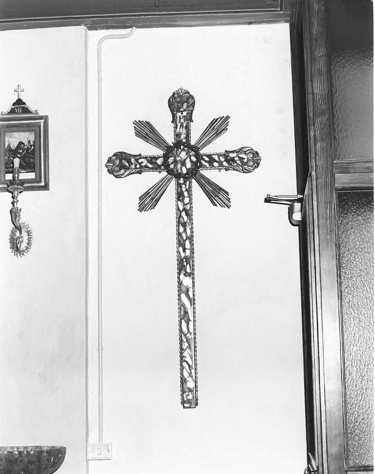 croce penitenziale - ambito veronese (sec. XIX)