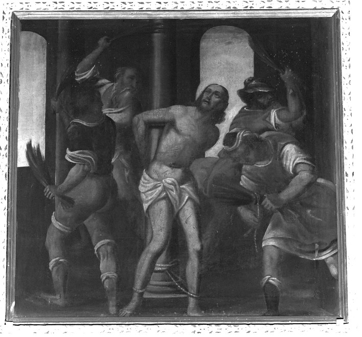 flagellazione di Cristo (dipinto) - ambito veronese (secc. XVIII/ XIX)