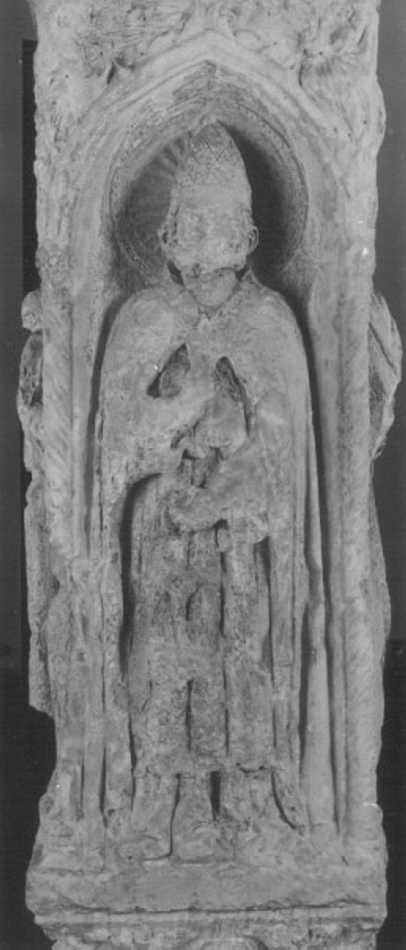 San Pietro (rilievo) di Giovanni Di Rigino (attribuito) (metà sec. XIV)