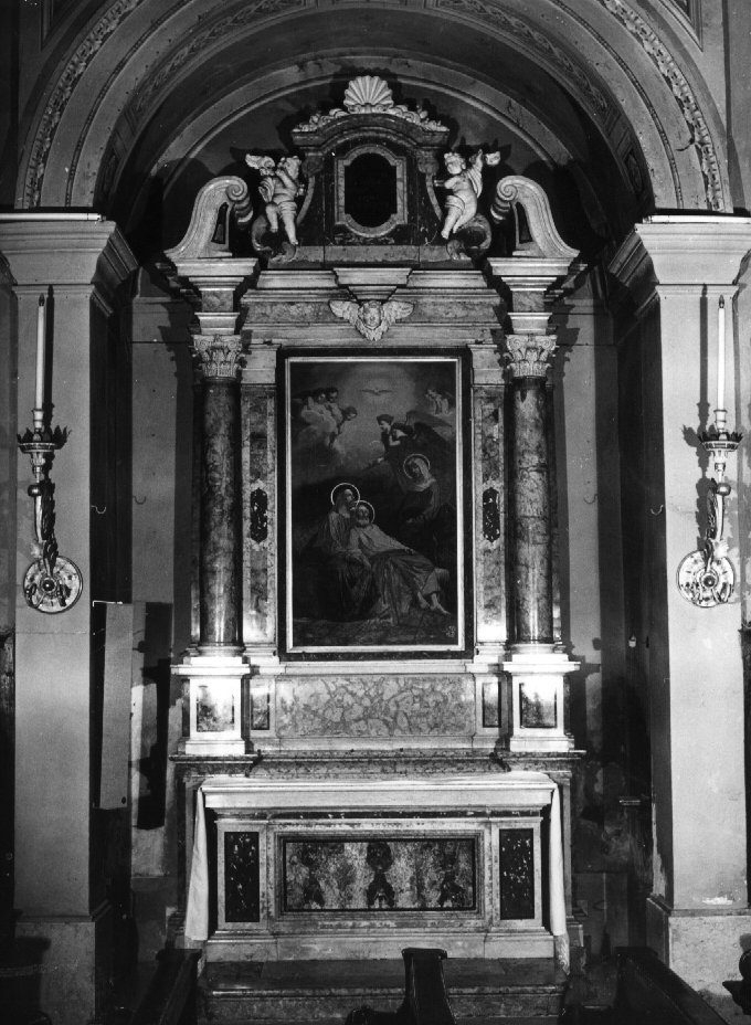 altare di Menin Nicolò, Righetti Francesco (sec. XVIII)
