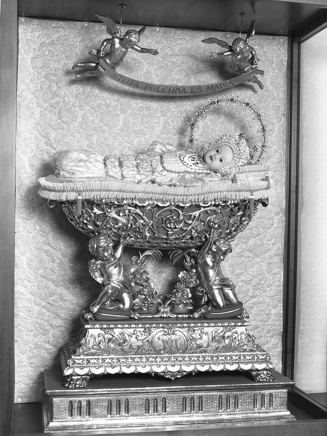 Maria Vergine bambina (scultura) - ambito veronese (ultimo quarto sec. XIX)