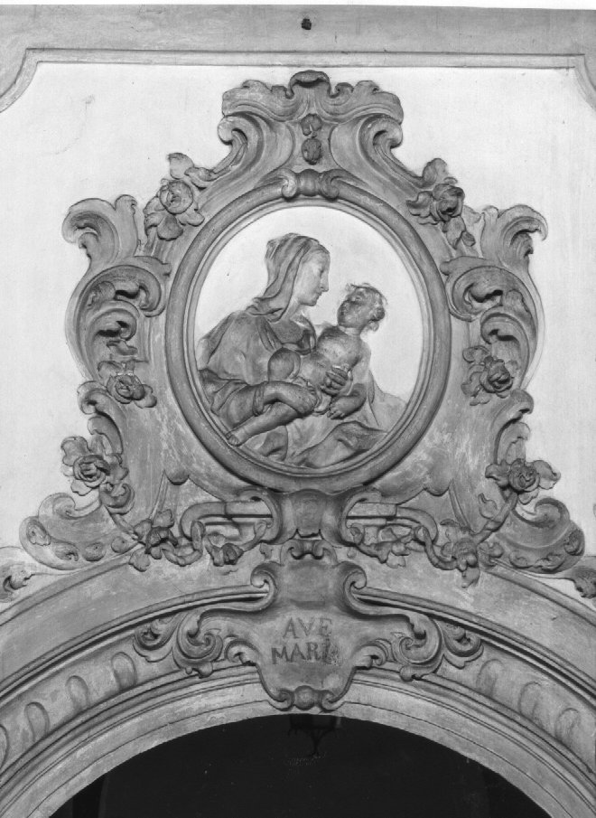 Madonna con Bambino (rilievo) - ambito veneto (sec. XVIII)