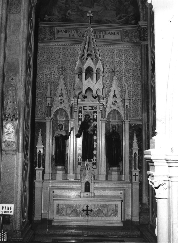 altare, insieme di Banterle Francesco (secondo quarto sec. XX)