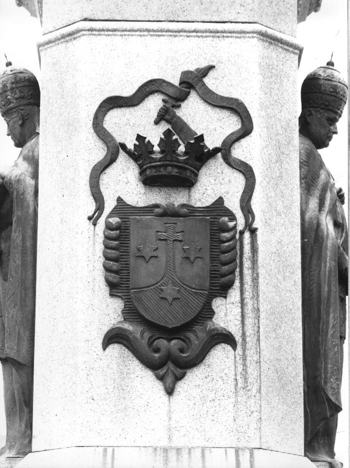 stemma (rilievo, elemento d'insieme) di Banterle Francesco (sec. XX)