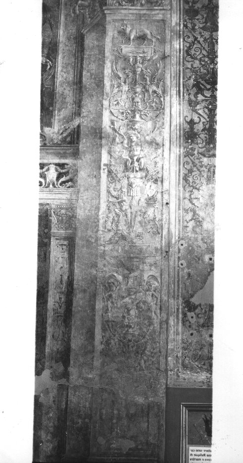 grottesche (dipinto, elemento d'insieme) di Falconetto Giovanni Maria (bottega) (sec. XV)