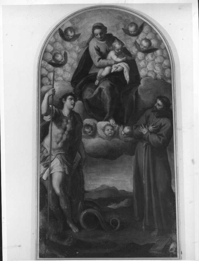 pala d'altare di Negretti Jacopo detto Palma il Giovane (sec. XVII)