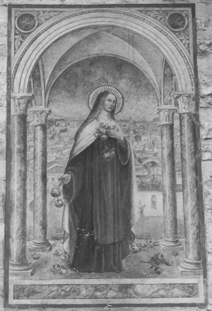 Santa Teresa del Bambino Gesù (dipinto) di Miolato Gaetano (sec. XX)