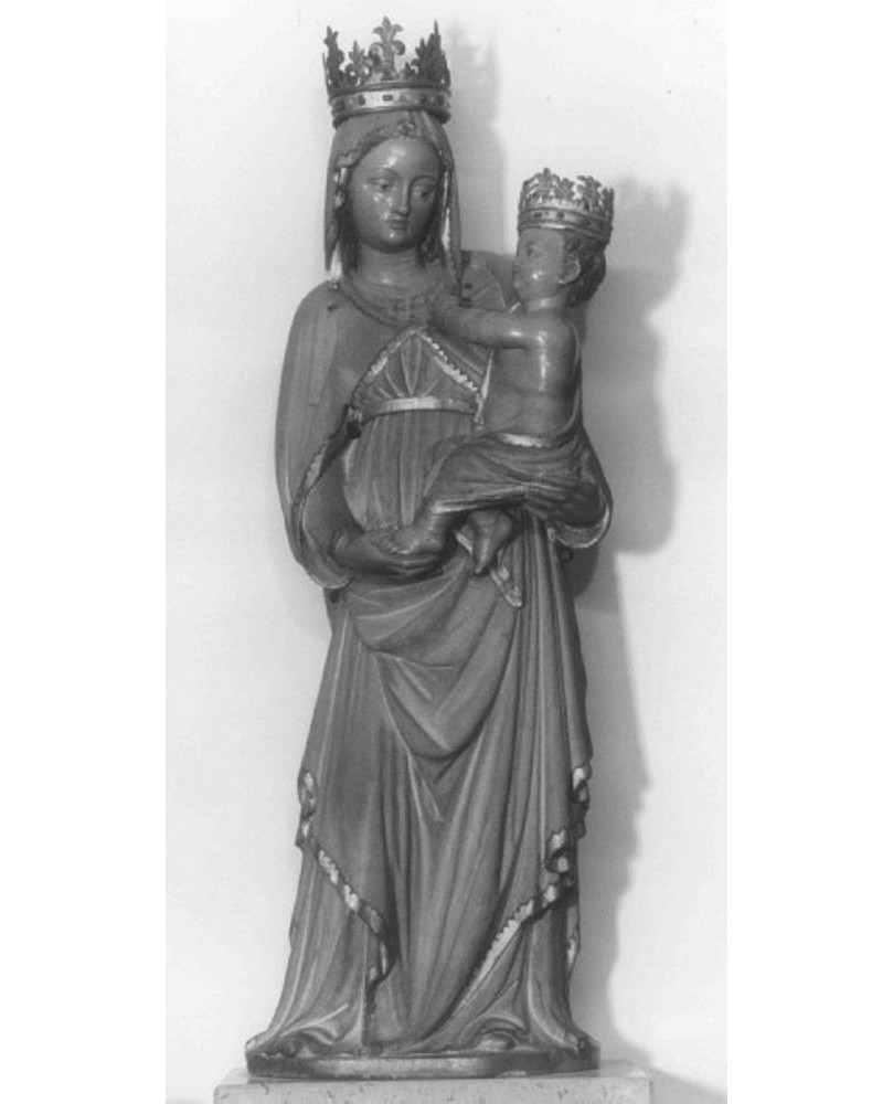 Madonna con Bambino (scultura) - ambito veneto (secc. XIX/ XX)