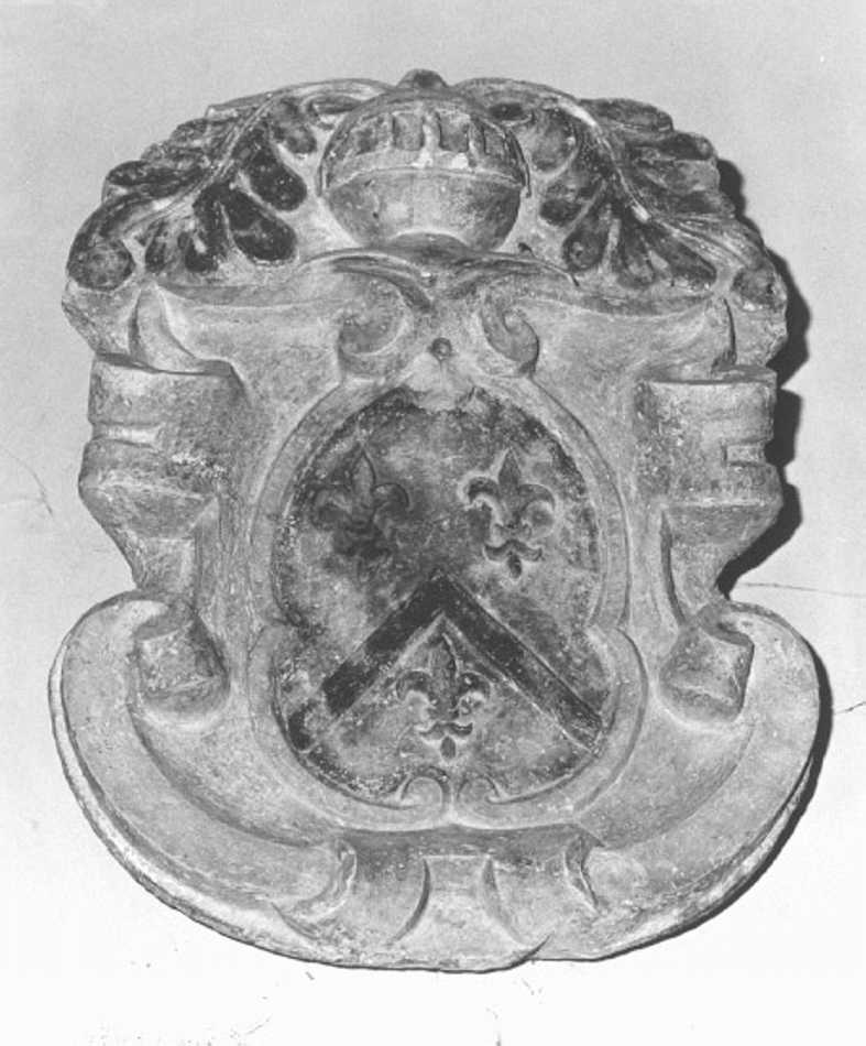 stemma gentilizio (decorazione plastico-architettonica) - ambito veneto (sec. XVII)